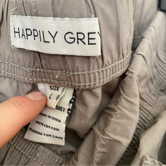 Happily Grey Cargo Pants - Picture 3 of 5